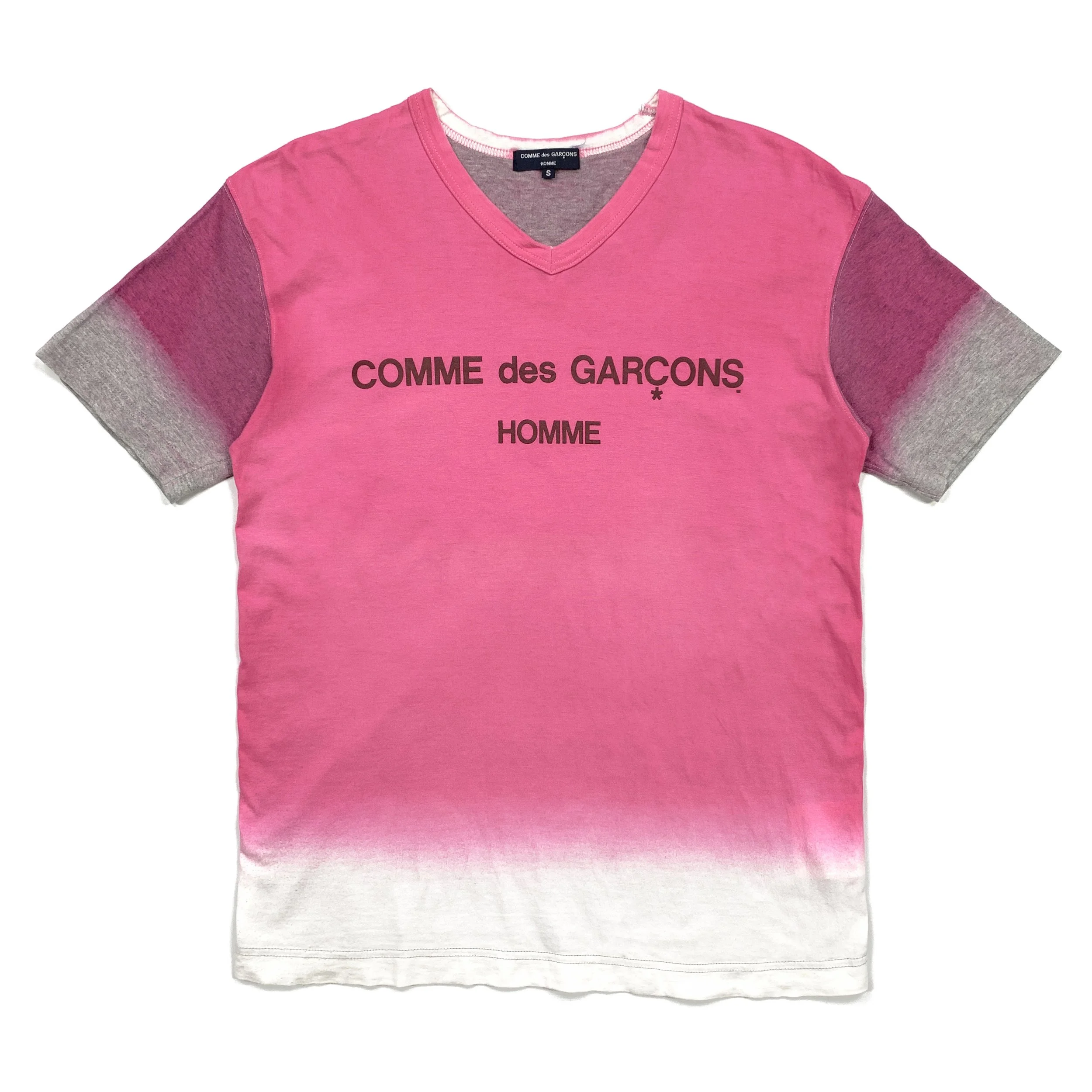 Comme Des Garcons Homme 2009 Dip Dyed T-Shirt — sickboyarchive.